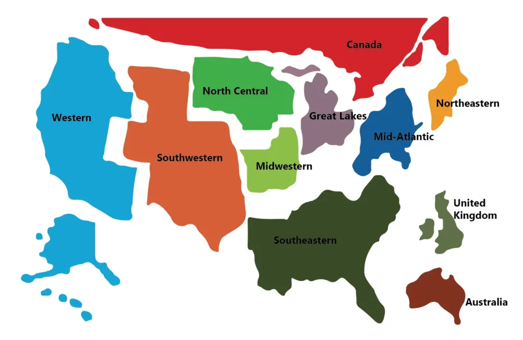 Specific Regions